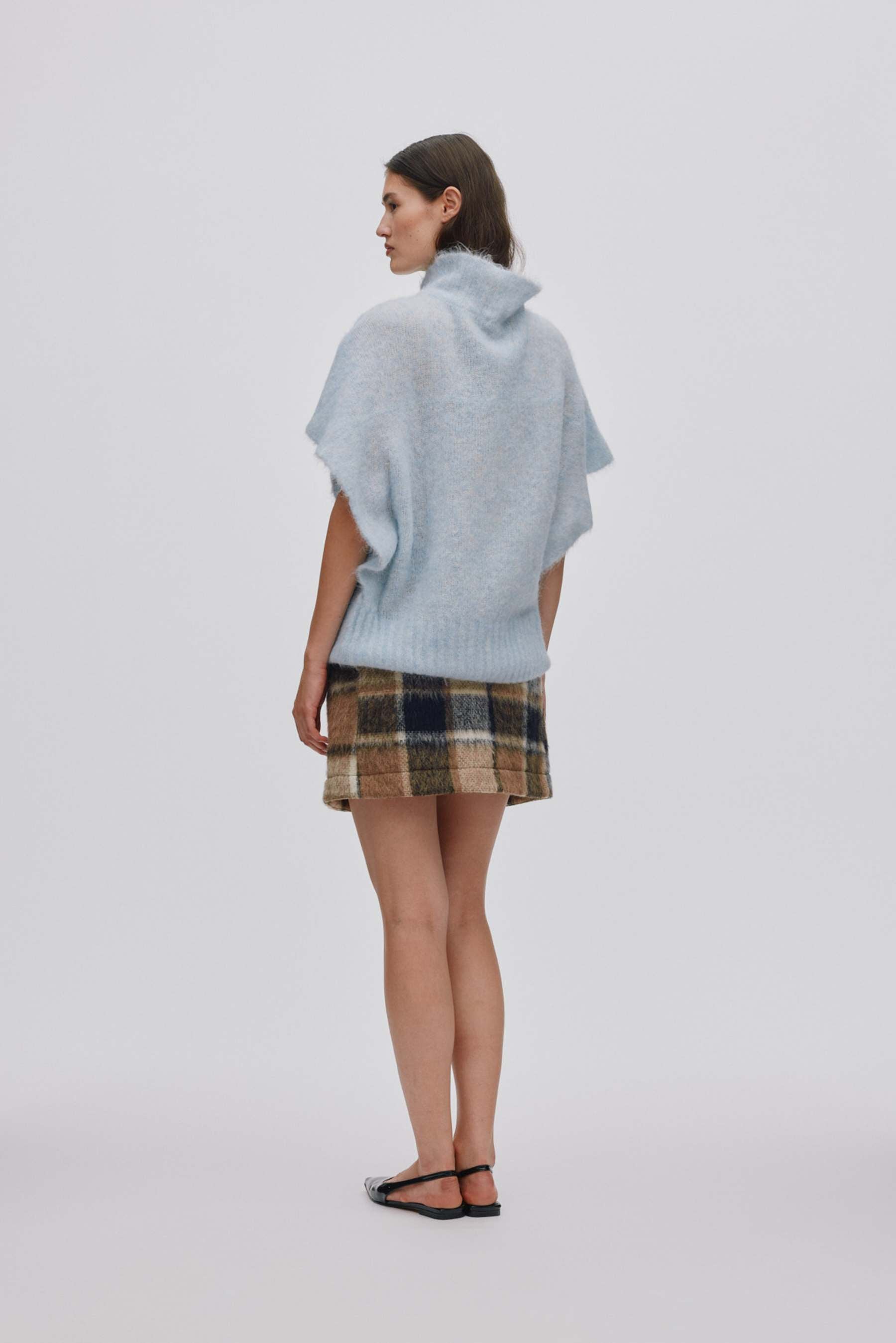 Asna Superlight Tunic striktrøje - Ice Blue